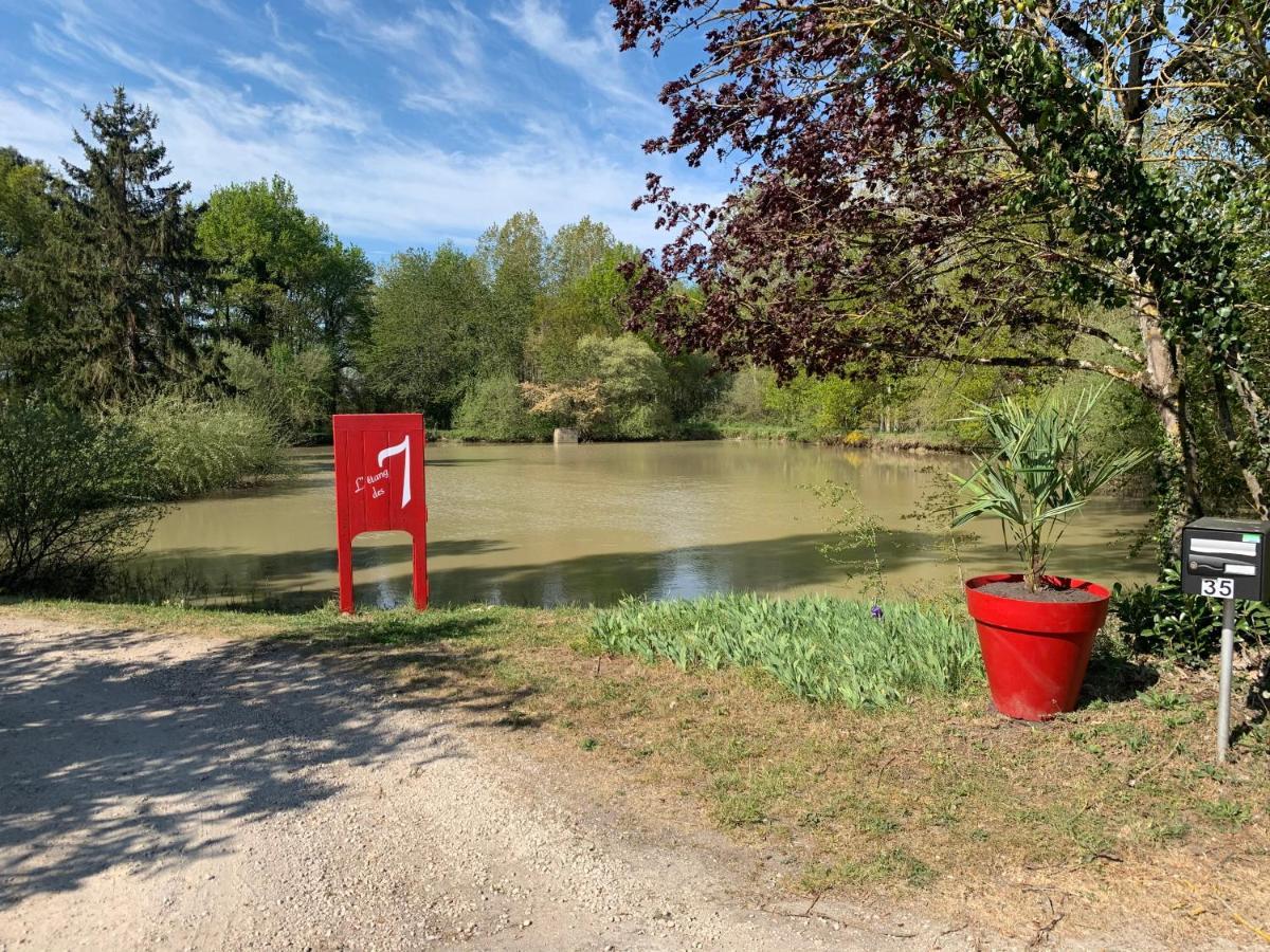 מלון Le Controis-en-Sologne L'Etang Des 7 מראה חיצוני תמונה
